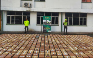 cocaína que salió de Colombia desde Guayaquul