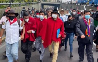 Diálogo de la Conaie con el gobierno