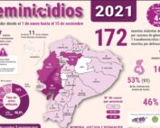 femicidios en Ecuador hasta noviembre de 2021