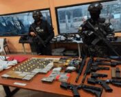 armas incautadas en la Penitenciaría del Litoral