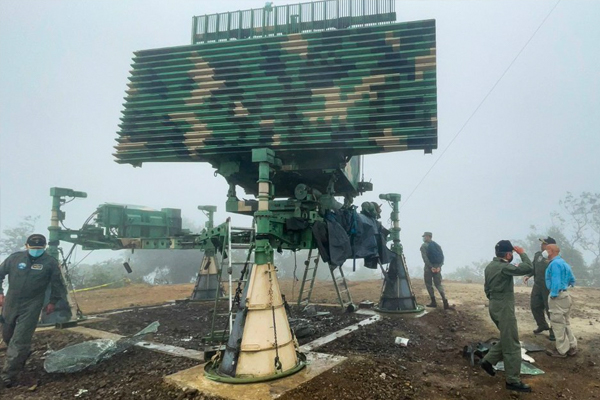 Investigaciones por explosión en radar