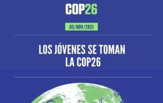 jóvenes en la COP26