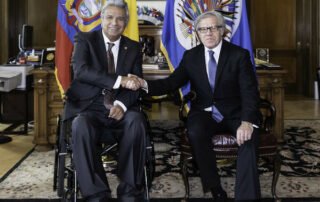 Lenín Moreno nombrado comisionado de la OEA para temas de discapacidad