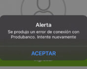 servicios en línea de Produbanco, caídos