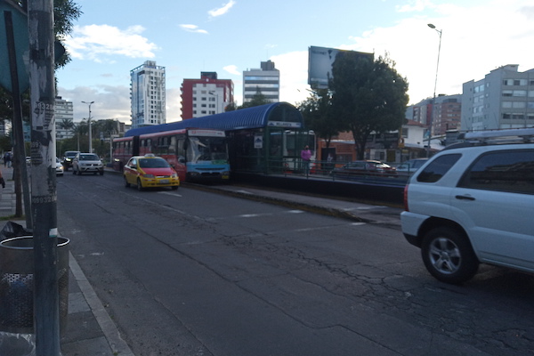 repavimentación de las calles de Quito