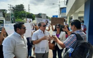 pidió la exhumación del cuerpo de Naomi Arcentales