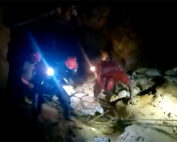 Cad&aacute;veres en la mina de Zaruma