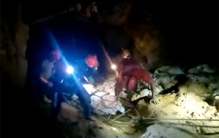 Cadáveres en la mina de Zaruma