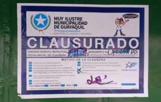 clausuras colegios de Guayaquil