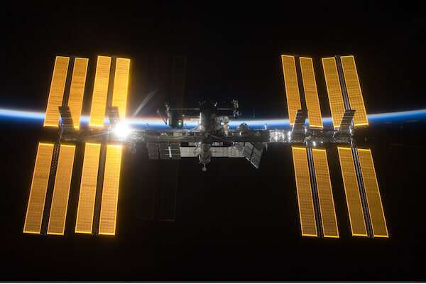 estudio de cine en la Estación Espacial Internacional