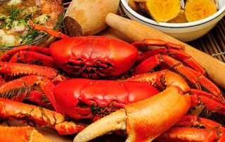 Veda de cangrejo rojo 2022