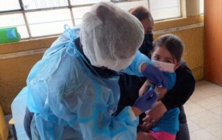 vacunación de niños de 3 y 4 años