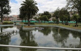 lagunas de parques de Quito