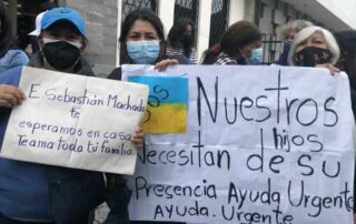 ecuatorianos no dejarán Ucrania