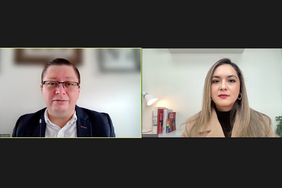Mauricio Alarcón Salvador habla sobre la renuncia de la Presidenta de la Judicatura.