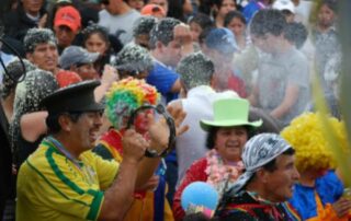 por qué nos mojamos en carnaval