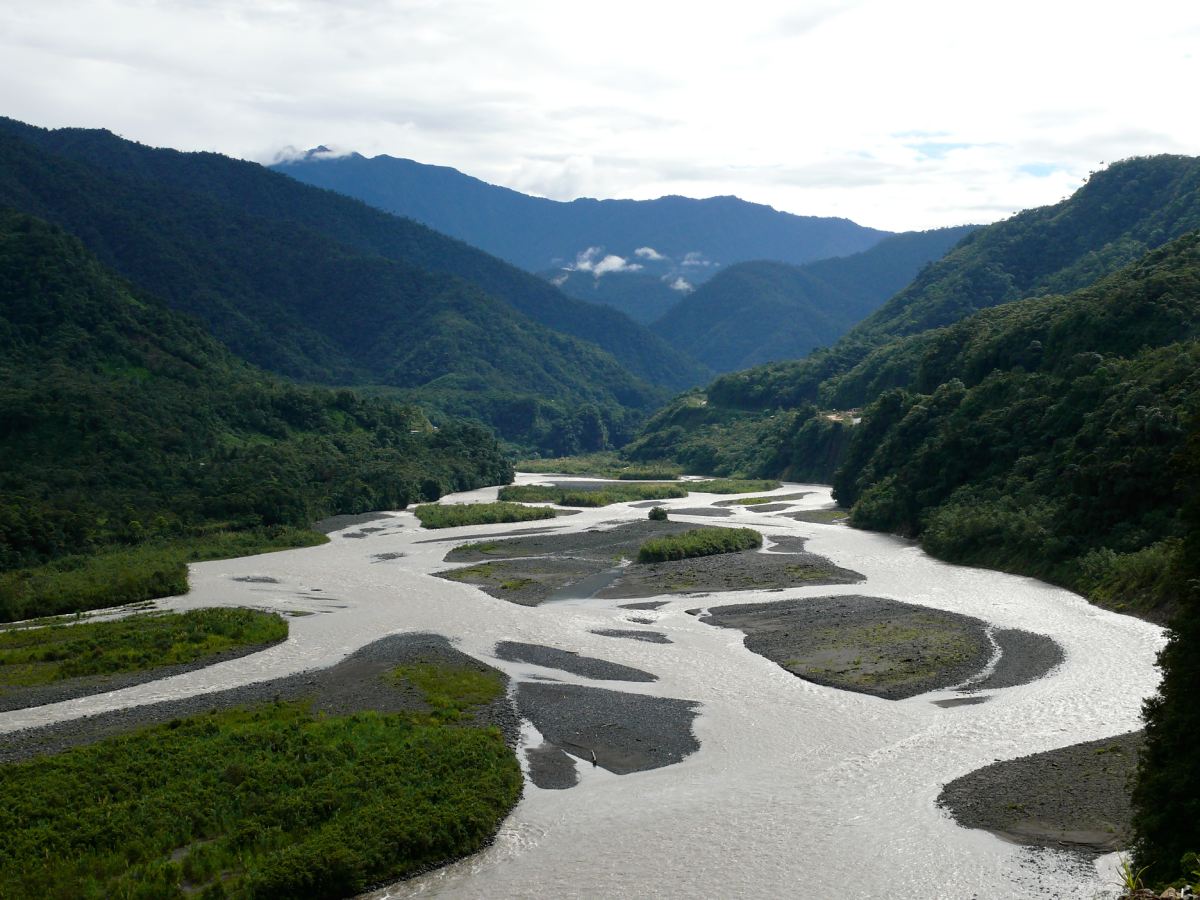 Río Pastaza en la Amazonía