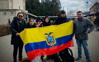 ecuatorianos refugiados en Hungría y Eslovaquia