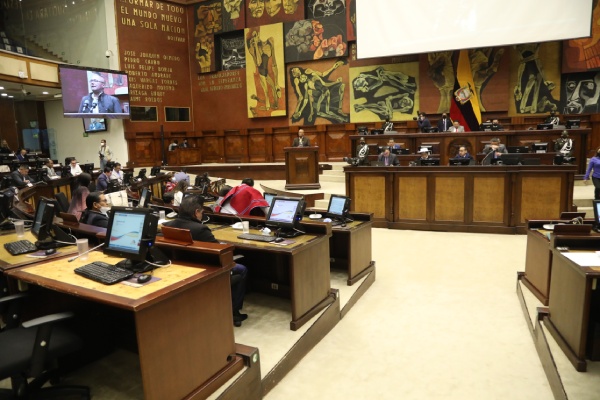 amenaza de bomba en la Asamblea