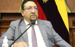 Virgilio Saquicela fue expulsado