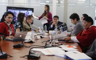 informe que recomienda destituir a Guadalupe Llori