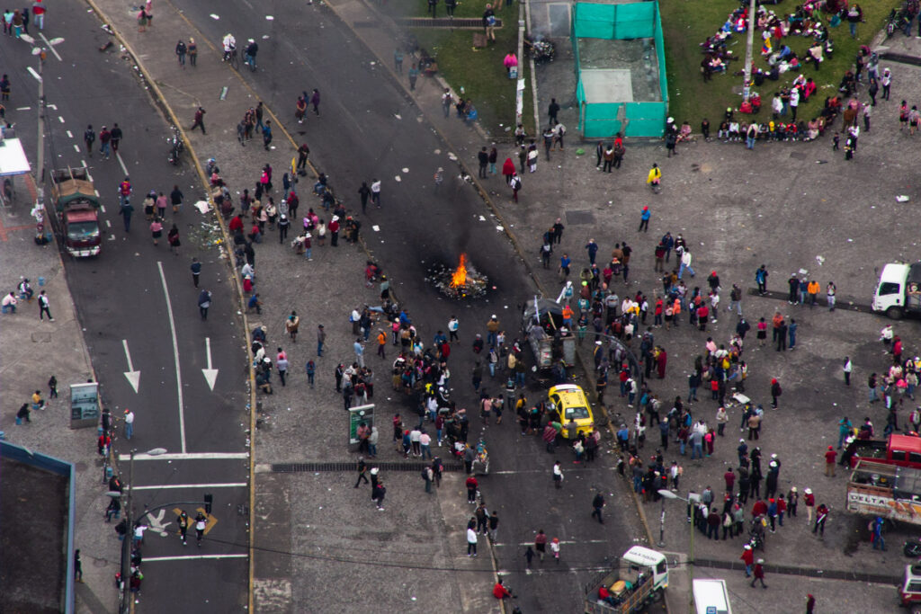 fotos de Quito desde el cielo