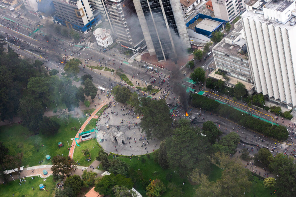 manifestaciones violentas