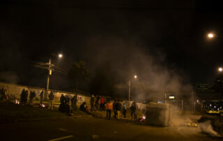 primera semana del paro nacional