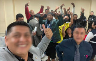 detenidos en el hospital Luis Vernaza