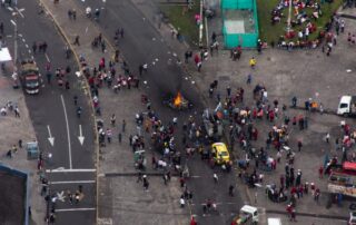 Encuesta de Cedatos sobre el paro nacional