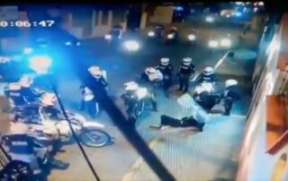 incursión ilegal de la policía