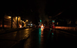 joven falleció durante las manifestaciones