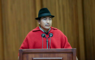 hábeas corpus a Leonidas Iza