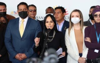 pedido de renuncia a los asambleístas de UNES