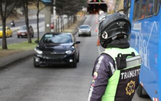 contraflujo en Quito