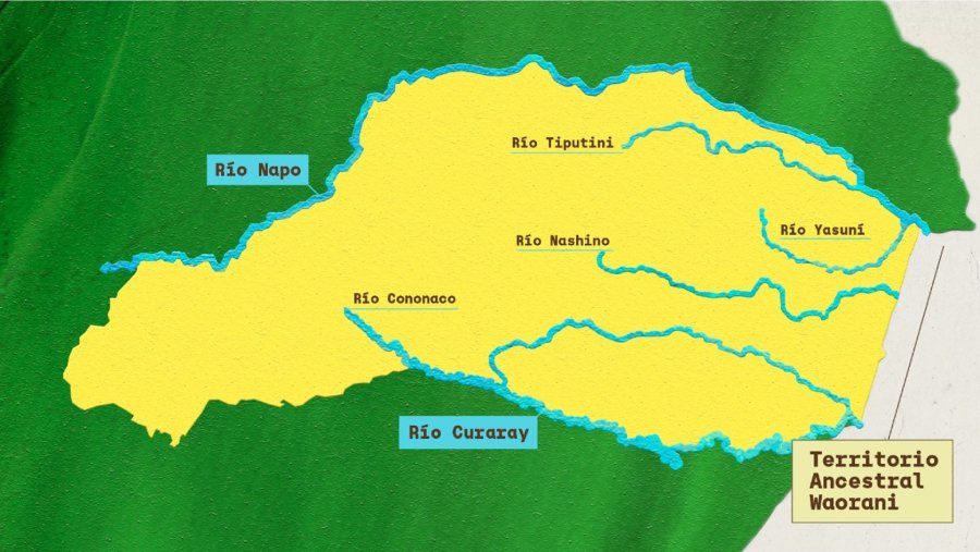 territorio ancestral Waorani