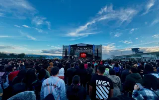 Concierto en el Parque Bicentenario.