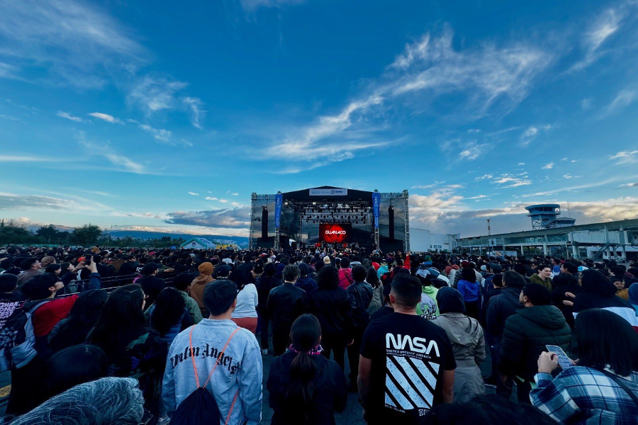 Concierto en el Parque Bicentenario.