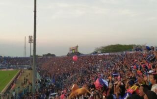 estampida en un estadio de Indonesia