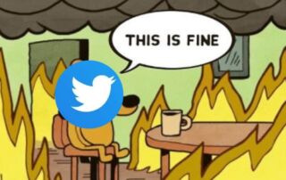 This is fine: ¿qué está pasando con Twitter?