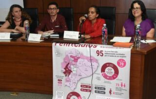 Geraldina Guerra es una activista de los derechos de las mujeres, enfocada en visibilizar los femicidios que suceden en el Ecuador.