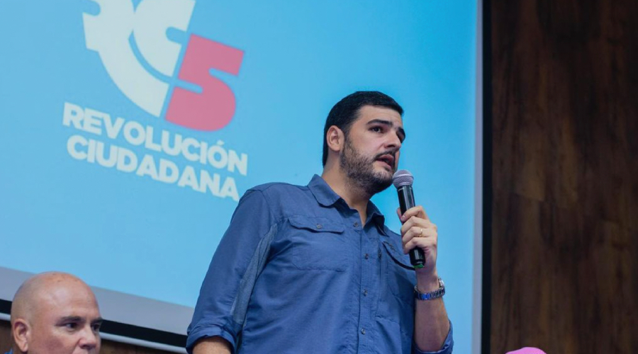 Aquiles Álvarez y Andrés Arauz