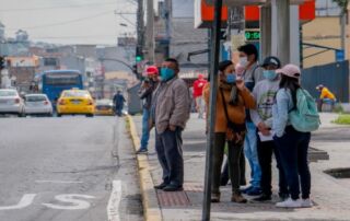 Calles cerradas en Quito