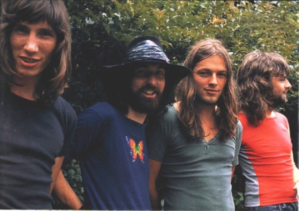 Pink Floyd en la época de The Dark Side of the Moon.