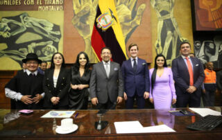 ex autoridades de la Asamblea Nacional para el periodo 2023-2025