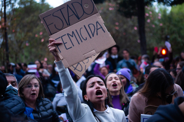 Marcha Por Asesinato Maria Belen Bernal