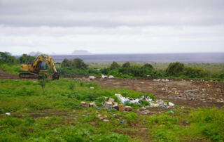 basura en la isla Isabela