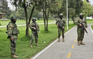 violencia en Ecuador en enero de 2024