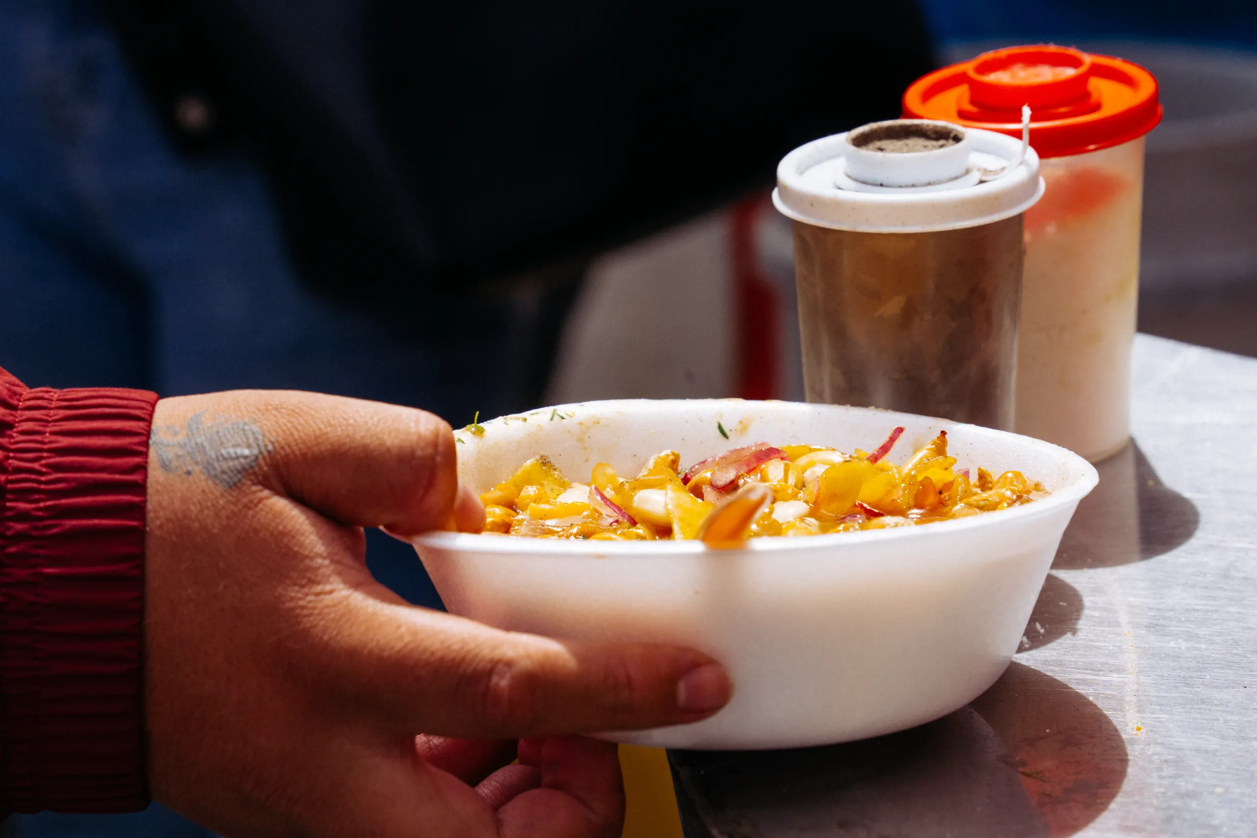 Tarrinas de comida callejera Tarrinas de comida callejera