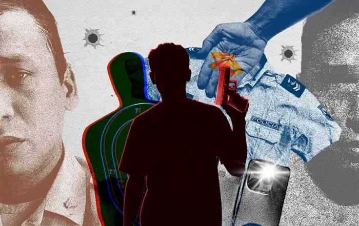 Policía que entrenaba niños sicarios